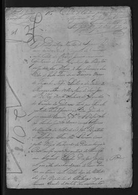 Casa da Suplicação do Brasil (1808-1833). Ouvidoria Geral do Rio de Janeiro. Processo s/n° de Carta de Ordem de Sesmaria.