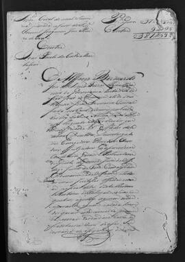 Casa da Suplicação do Brasil (1808-1833). Juízo Ordinário da Villa de São João do Príncipe. Processo s/n° de Sentença Cível de Ação Sumária.