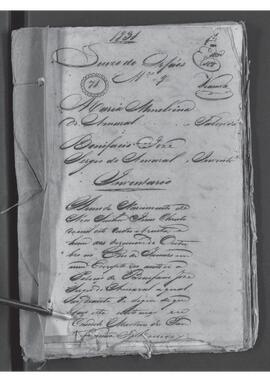 Casa da Suplicação do Brasil (1808-1833). Juízo de órfãos do Rio de Janeiro. Processo s/n° de Inventário.