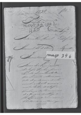 Casa da Suplicação do Brasil (1808-1833). Juízo da Provedoria da Villa de Nossa Senhora da Conceição de Angra dos Reis da Ilha Grande. Processo s/n° de Inventário.