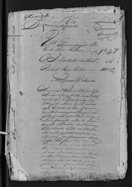 Casa da Suplicação do Brasil (1808-1833). Juízo da Provedoria do Rio de Janeiro. Processo s/n° de Notificação.