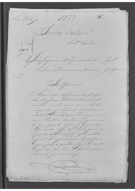 Casa da Suplicação do Brasil (1808-1833). Juízo Ordinário da Villa de Nova Friburgo. Processo s/n° de Justificação.