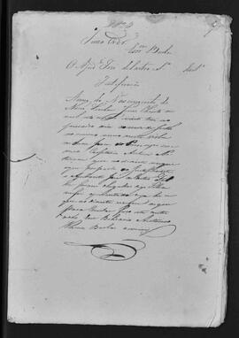 Casa da Suplicação do Brasil (1808-1833). Juízo Ordinário da Villa de São João do Príncipe. Processo s/n° de Justificação.