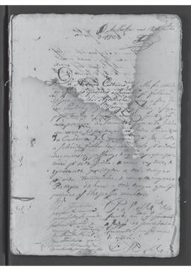 Casa da Suplicação do Brasil (1808-1833). Juízo de Órfãos de Villa de São Francisco Xavier de Itaguahy. Processo s/n° de Inventário.