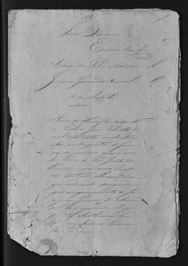 Casa da Suplicação do Brasil (1808-1833). Juízo Ordinário da Villa de São João do Príncipe. Processo s/n° de Carta Precatória.