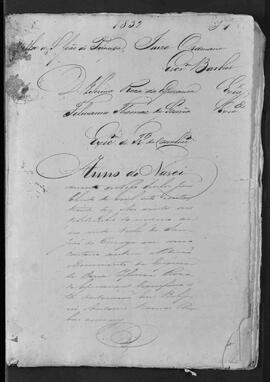 Casa da Suplicação do Brasil (1808-1833). Juízo Ordinário da Villa de São João do Príncipe. Processo s/n° de Execução de Termo de Conciliação.
