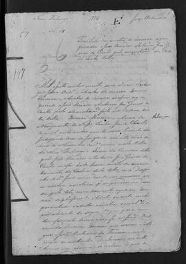 Casa da Suplicação do Brasil (1808-1833). Juízo Ordinário da Villa de Nova Friburgo. Processo s/n° de Translado dos Autos de Devassa.