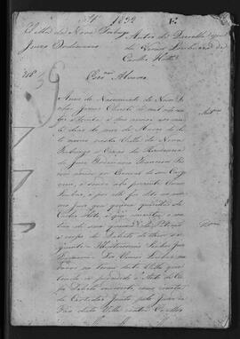 Casa da Suplicação do Brasil (1808-1833). Juízo Ordinário da Villa de Nova Friburgo. Processo s/n° de Autos de Querela.