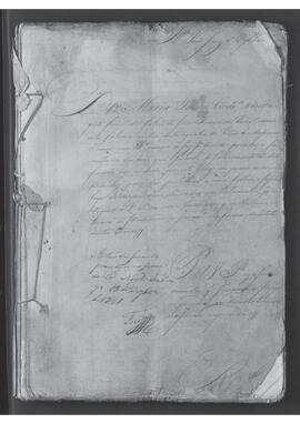 Casa da Suplicação do Brasil (1808-1833). Juízo de Órfãos da Villa de Nova Friburgo. Processo s/n° de Inventário.